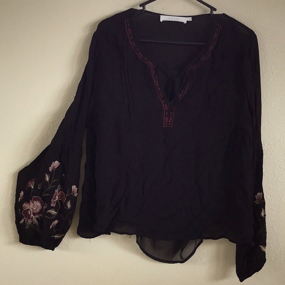 Delicate Sheer Top with Inside Lining